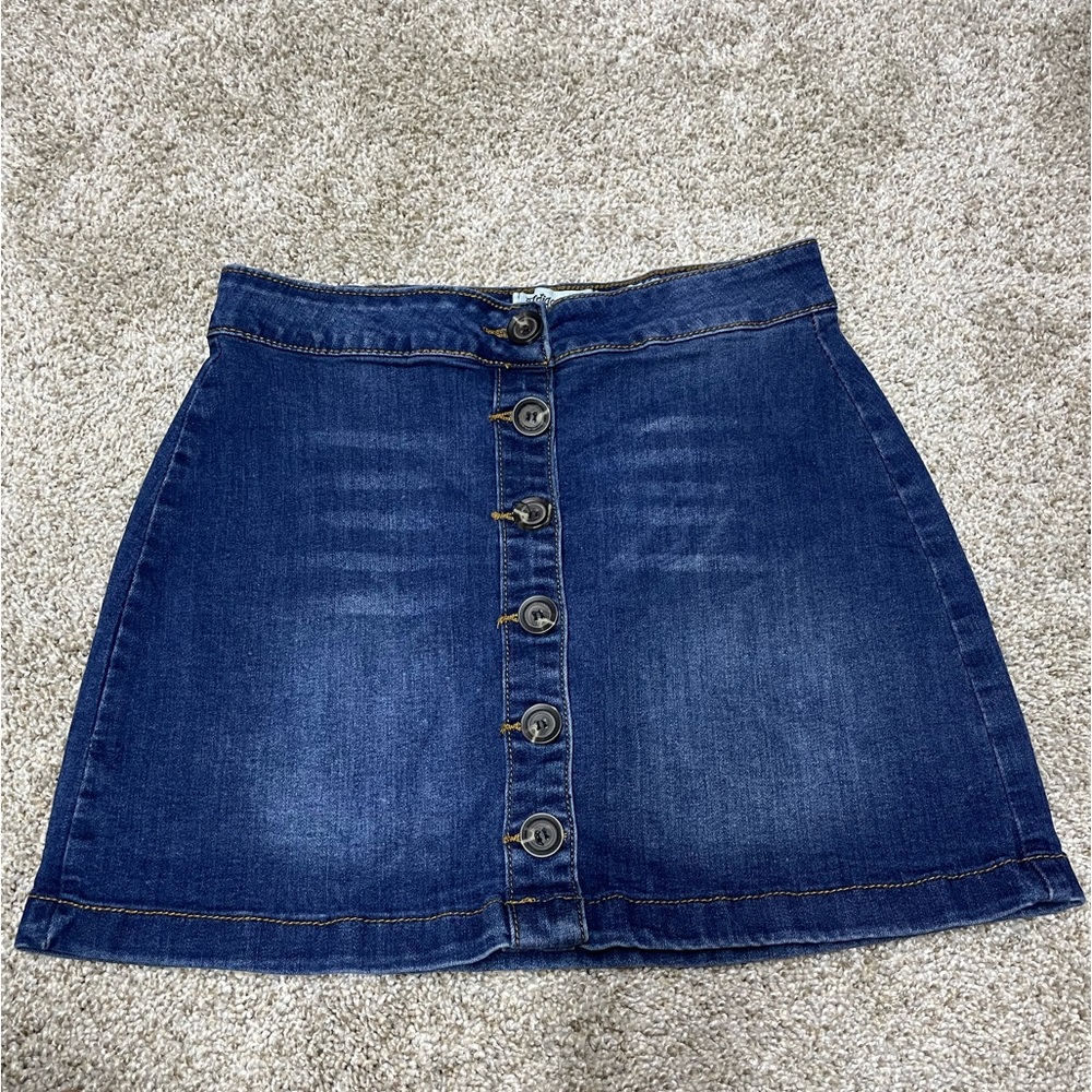 Indigo Rein denim skirt